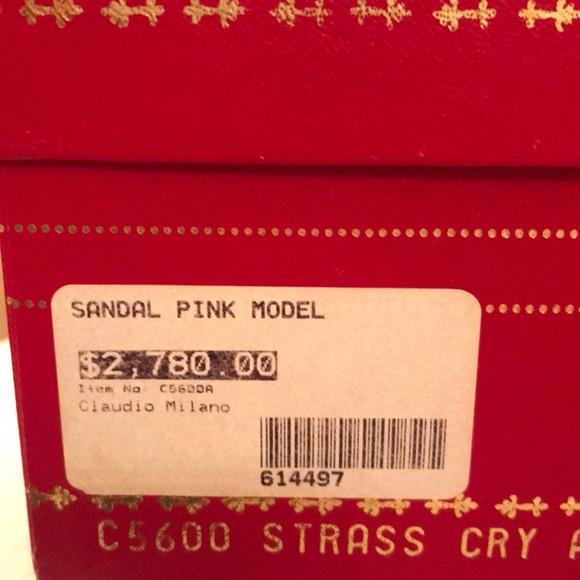 Beautiful Rene Caovilla Swarovski crystal shoes - Picture 5 of 5